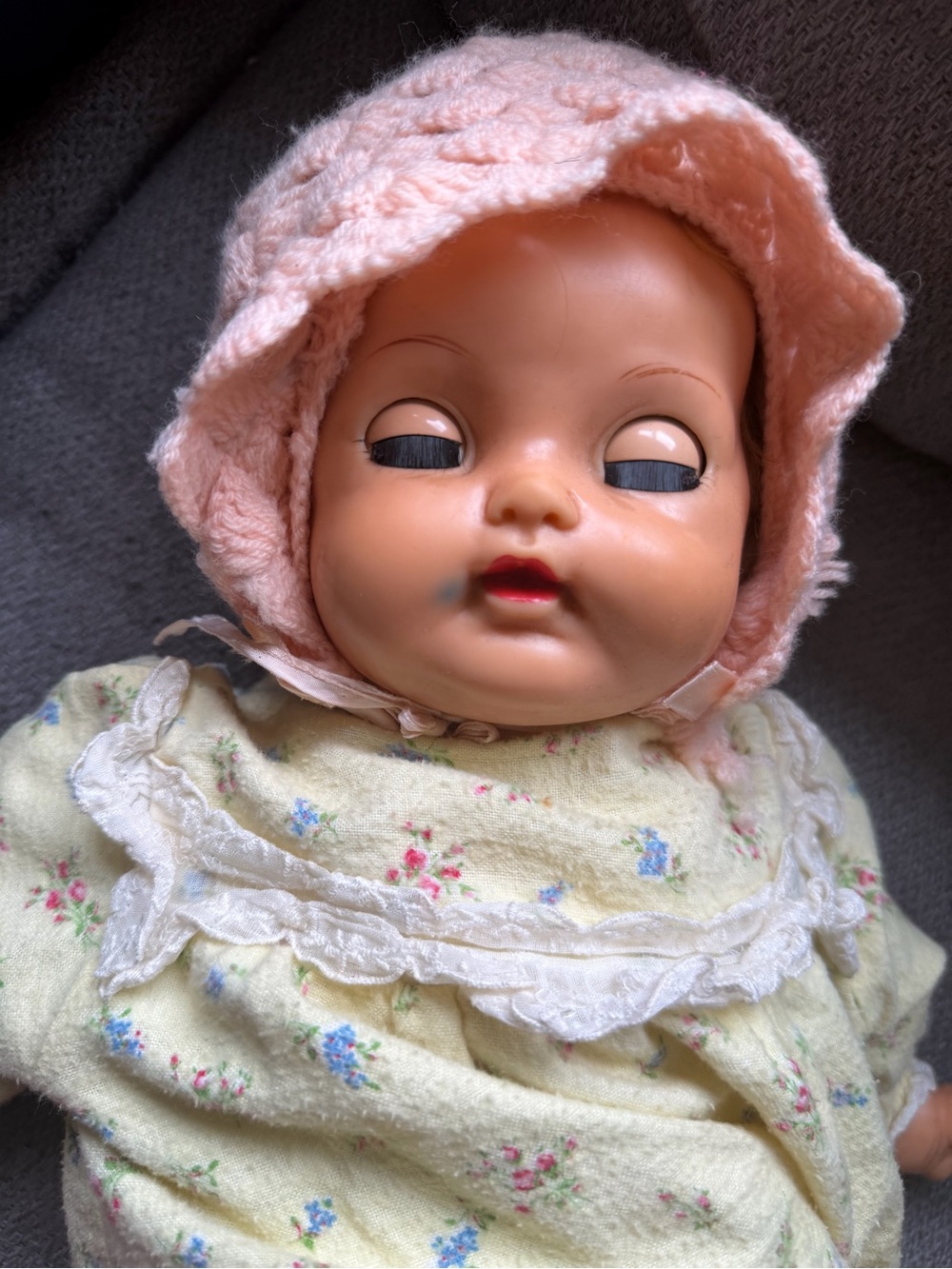 1950s Ideal Doll P5, baby doll, large eyes